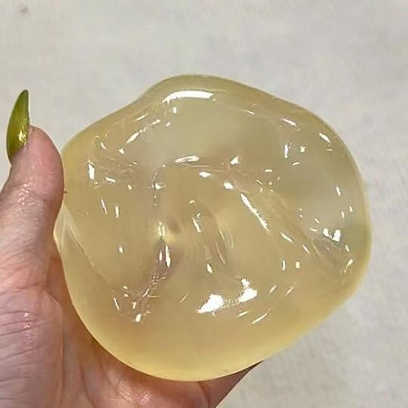 1/2PCS Stress Relief Stress Resistant Ball Coconut Oil Ball Slow Rebound Fidgeting Adult Kids Toys Squeeze Gift Reliever