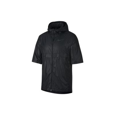 Giacca Sportiva Casual a Maniche Corte Run Shield Solid Vestibilità Ampia Uomo giacche Nero 928492-010