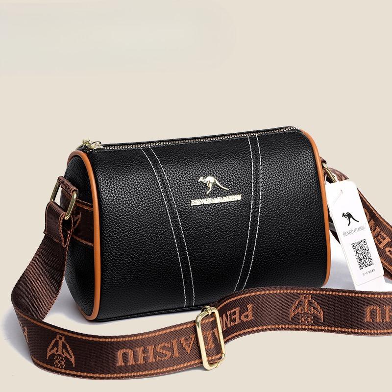 Modische Kissentasche, Breitband-Eink Schultertasche, Vielseitige Lässige Crossbody-Tasche mit Großem Fassungsvermögen