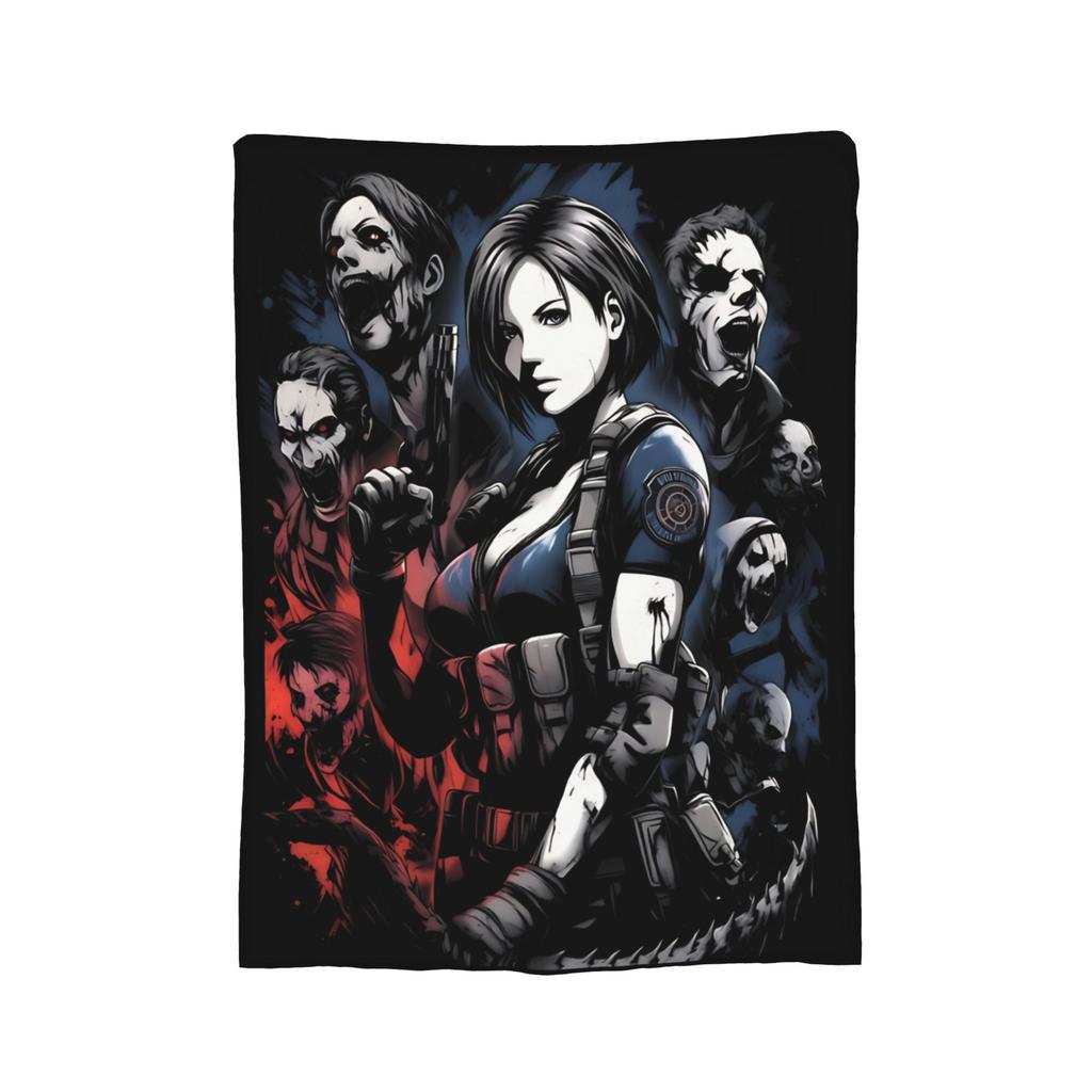 Residents Evils 9 Blanket Flannel All Season Portable Super Warm Throw Blanket for Sofa Car Bedspreads