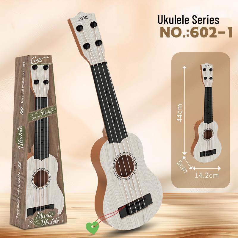 Realistic Guitar Playable Ukulele Toy for Children's Musical Education