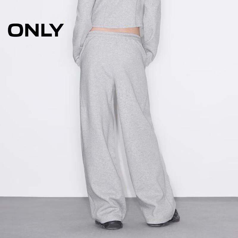 ONLY Women's 2025 Spring High-Waist Loose Straight Leg Casual Pants
