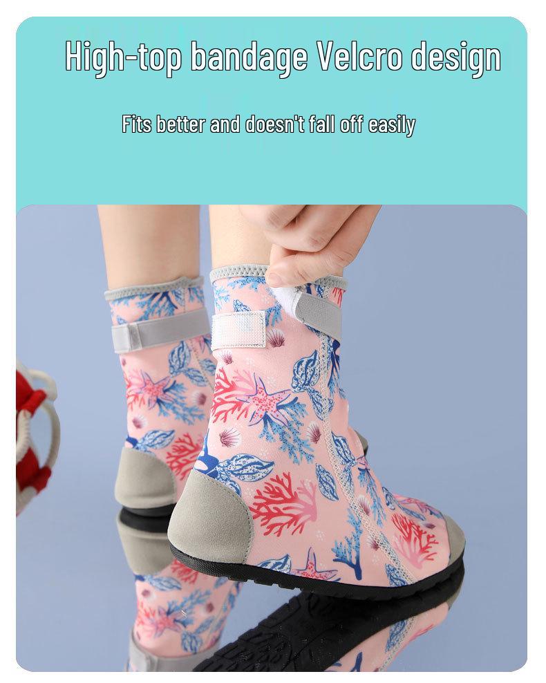 Unisex High-Top Beach Shoes: Swim, Dive, Snorkel & Tide Pool Shoes for Kids & Adults