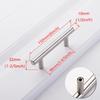 Black Golden Silver Handle Stainless Steel Kitchen Cabinet Door Knob Furniture Drawer Pull  Hardware Pulls  T Bar Handle
