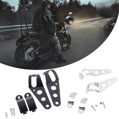Motorrad Modifikationszubehör Scheinwerfer Halterung Halter Verstellbar Scheinwerfer Lampe Ohr Halterung Einfache Montage