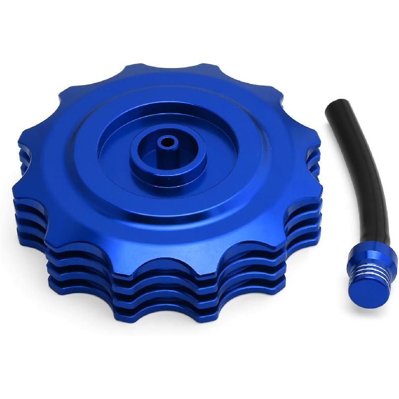 

Motorcycle Fuel Gas Cap for Suzuki LTA LTF LTZ 250 400 500 Eiger Ozark Quad 44200-29F01 (Black) синий