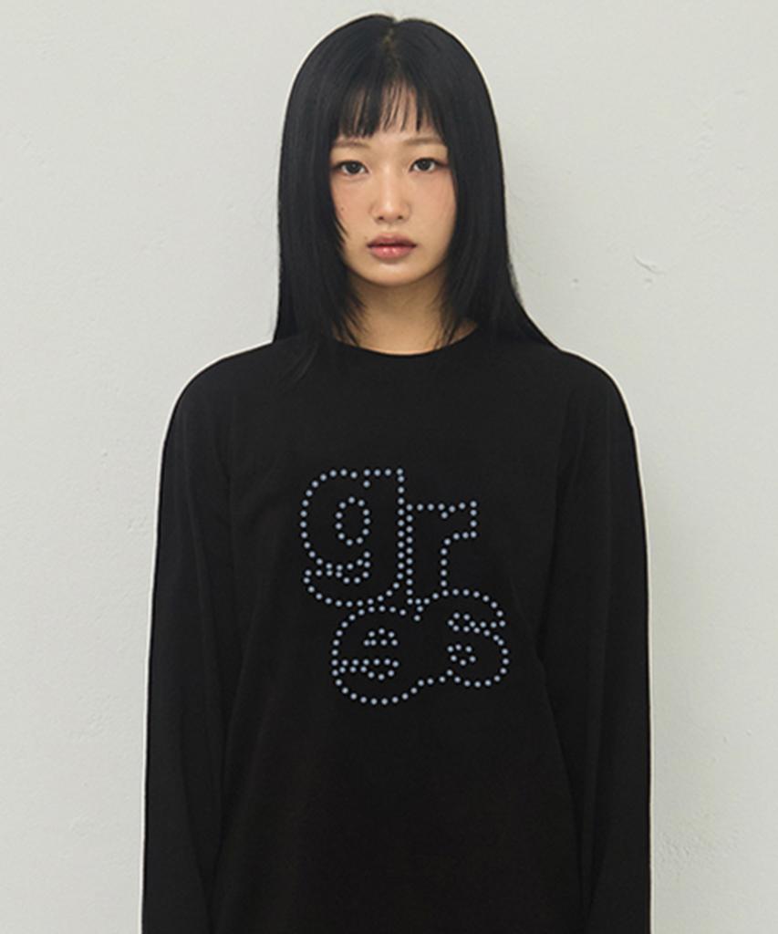 GRAVER [Unisex] Grae Dot Long Sleeve T-Shirt_3 Colors