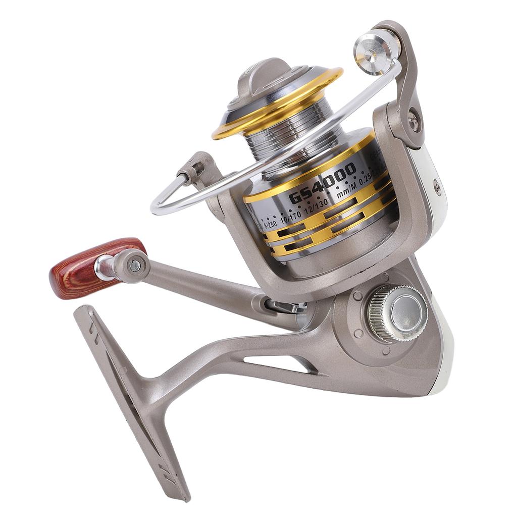 GS4000 Spinning Reels Smooth Powerful Metal Spinning Fishing Reel for Saltwater Fishing