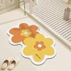 Bathroom Toilet Floor Mat Toilet Door Carpet Diatomium Mud Soft Mat Wash Basin Absorbent Mat Quick Drying Non-slip Foot Mat
