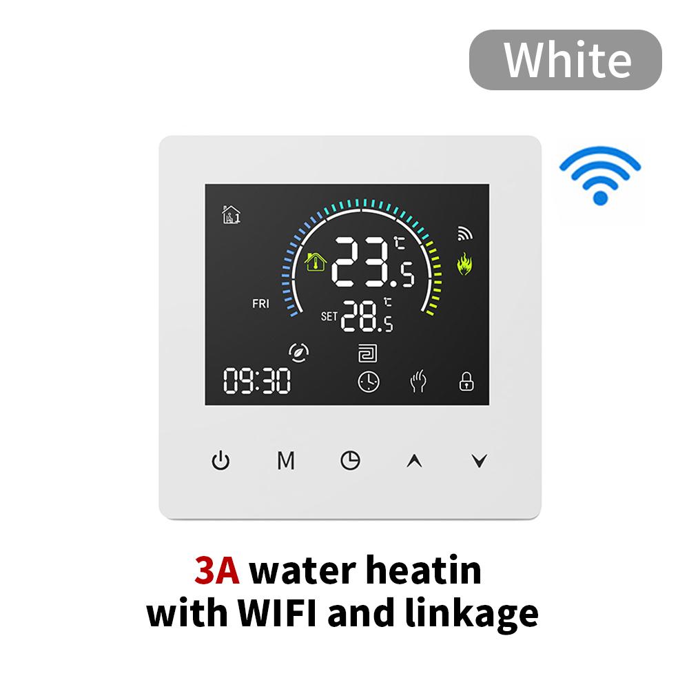 Smart WiFi Floor Heating Thermostat with LCD Display Energy - Saving for Smart Home Tuya Compatibility Emperature Control System