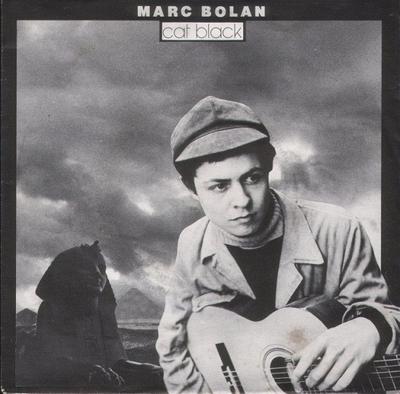 7inch Record MARC BOLAN - Cat Black CHERRY32 Cherry Red 1981 UK Rock Used