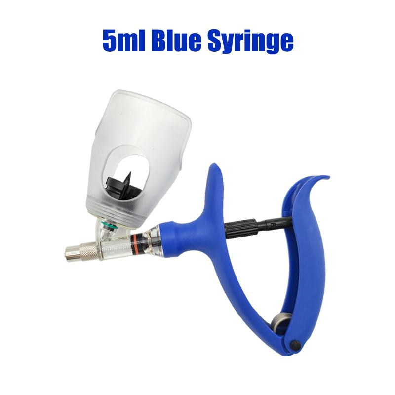 Автоматический инъектор 2/5 мл для птиц, ветеринарный, непрерывный, регулируемый, для скота, курицы, свиньи, коровы, крупного рогатого скота, овцы