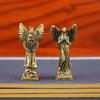 1Pc Solid Brass Cupid Statue - God of Love Guardian Angel Figurine for Desktop, Home Decor Accessories & Romantic Gift