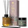 Hiskin Home Duftende Weihnachten Set [Kerze 100ml + Diffusor 80ml] Rosa
