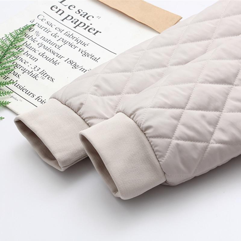 Ceket Kadın Parka Giyim Gevşek Kış Ceket Kadın Fermuar Rüzgarlık Kabanlar