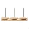 Wooden Yarn Ball Holder Rotating Dispenser Prevent Tangling, Winding Revolving Yarns Rack
