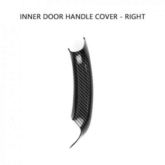 1x Door Handle Panel Pull Trim Frame Cover Fit For BMW X3 X4 F25 F26 2010-2017