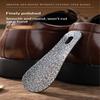 Stainless Steel Shoe Horn Portable Shoe Lifter Wear Shoe Helper Shoe Helper Labor Saving Footwear Tool For Home Travel Use