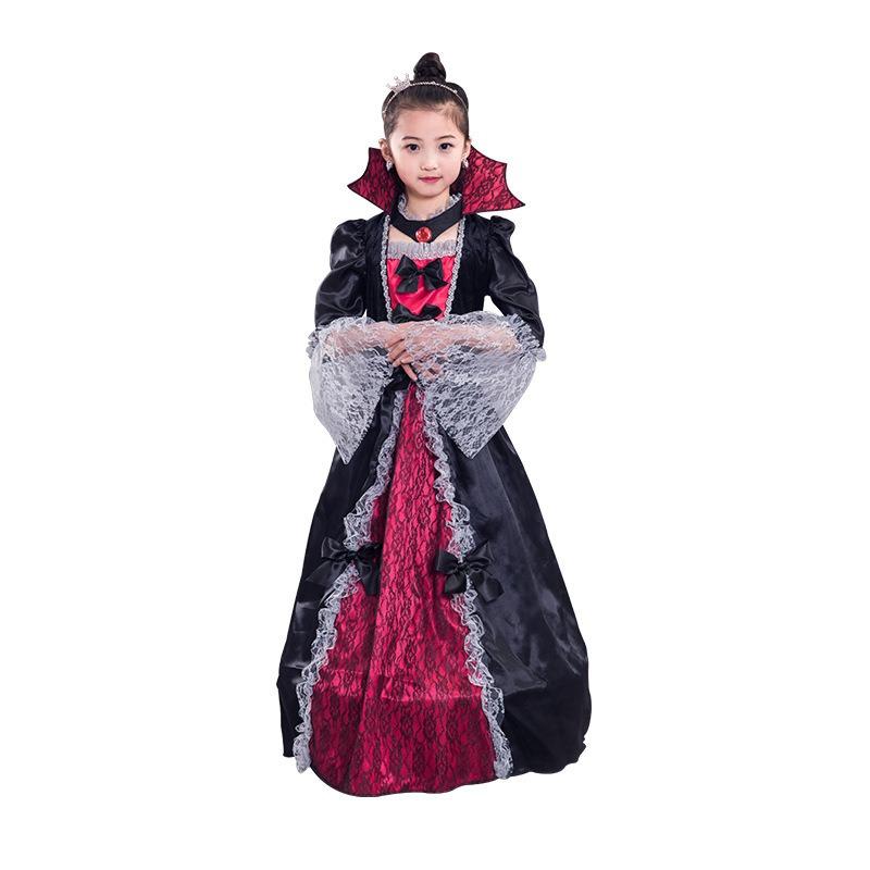 Halloween Costumes Children's Ghost Costumes Vampire Clothes Female Ghost Clothes Vampire Count Costumes