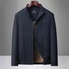 Giacca Casual Corta da Uomo con Collo Alto - Primavera/Autunno 2026 Capo d'Abbigliamento Esterno di Alta Gamma