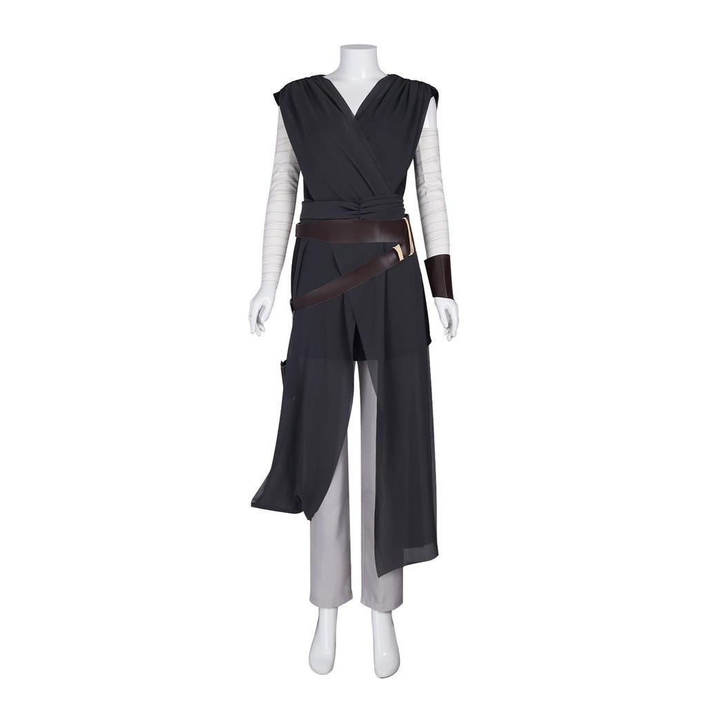 Rey Cosplay Costume Force Awakens Jedi Warrior Outfit Xs-3xl A117356