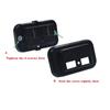 Dual Usb Car Charger Socket 5v 3.1a Multi Port Switch Panel Modified Usb Charging Plug Mount For Rv