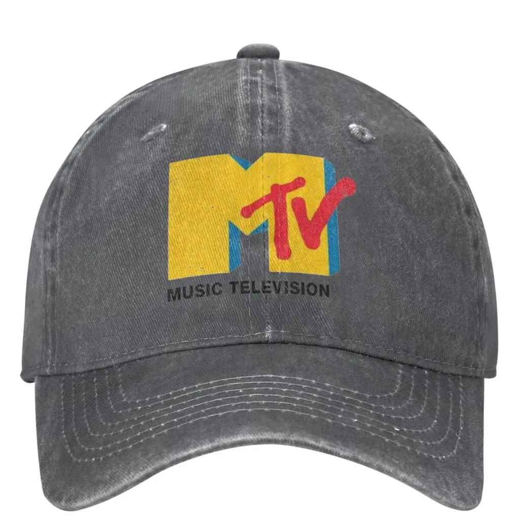MTV Casual Baseball Cap Summer Music Television Trucker Hat Adjustable Outdoor Sports Snapback Cap Unisex Adult Y2k Baseball Caps