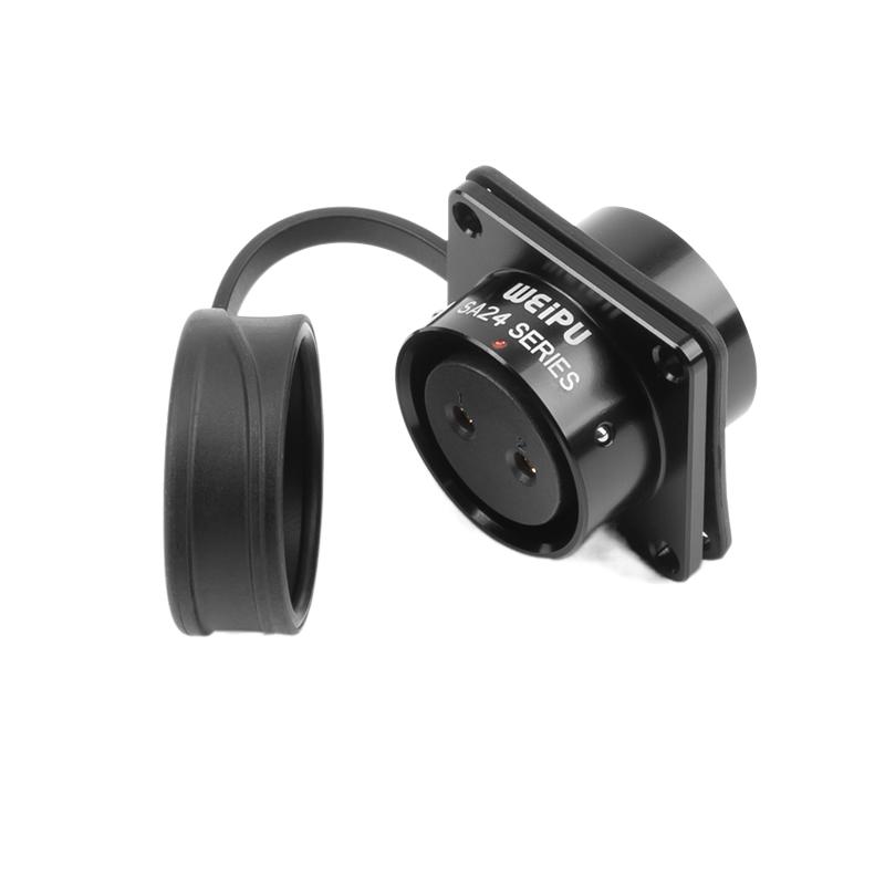 WEIPU SA24 SA2410/P SA2413 IP67 Waterproof Male Plug Female Socket Panel Connector M24 2 3 4 9 10 12 12B 19 Pin Soldering M24