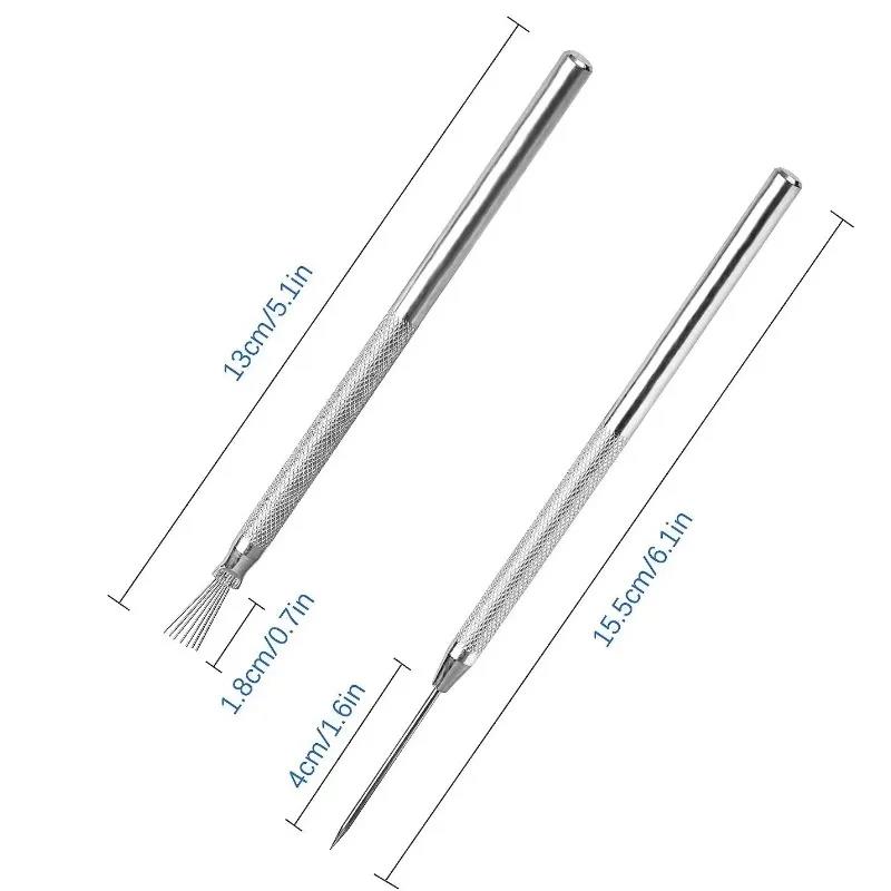 Needles Texture Ceramics Tools Polymer Clay Sculpting Auxiliary Molding Tool DIY Pottery Brush Cake Accessories