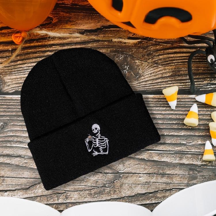 Strickmütze Beanies Pullover Warm Skull Caps Strickmütze Party Club Accessoires