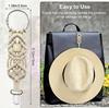 PU Leather Travel Hat Clip: Multipurpose Backpack & Luggage Accessory