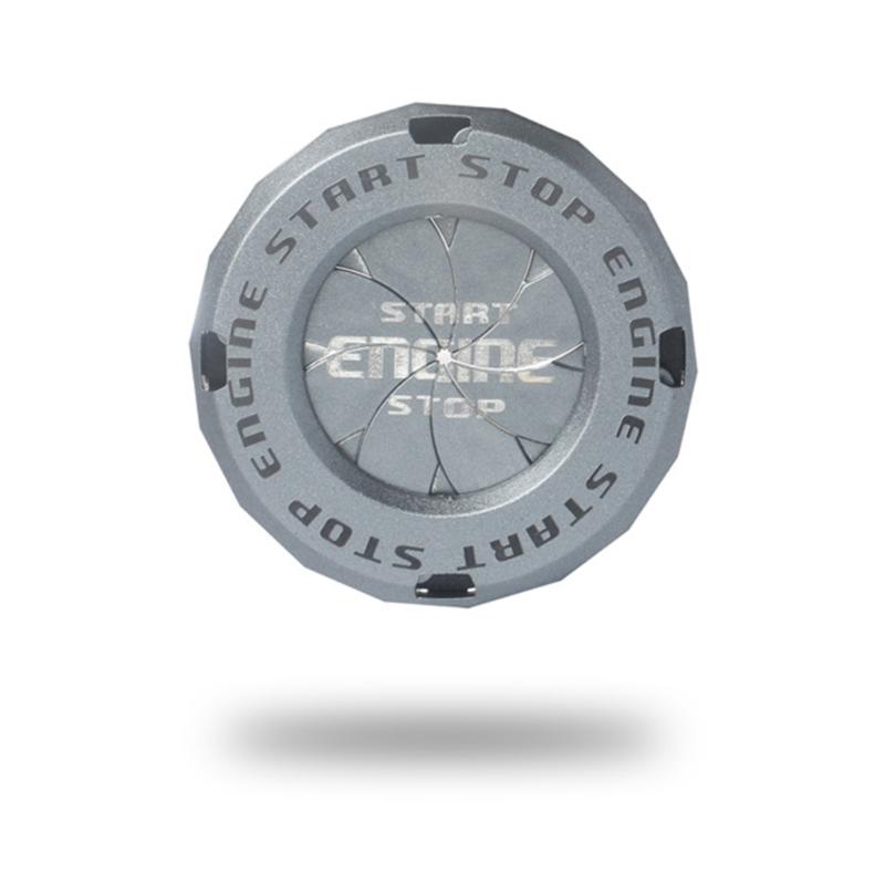 

Автомобильный салон Двигатель Зажигание Стоп Кнопочные переключатели Крышка кнопки Пластик серый