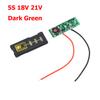 10S 5S Lithium Battery Display 18V 21V 36V 42V Electric Drill Screwdriver Battery Capacity Indicator Display 18650 Batteries