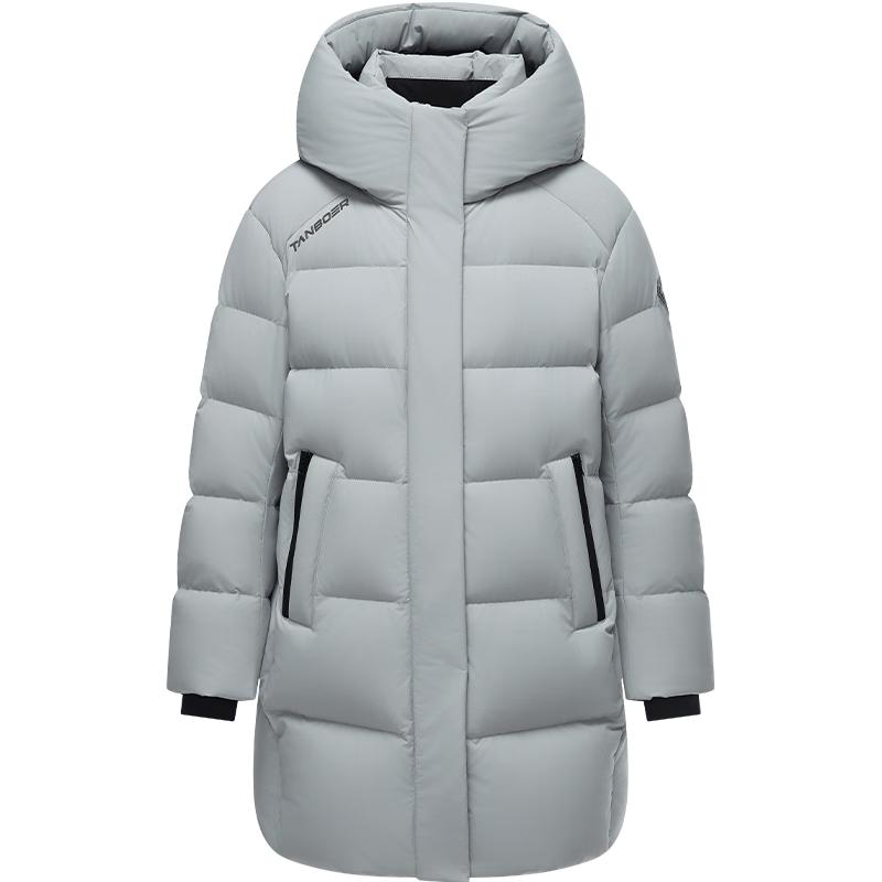 Tanboer Unisex Kids Hooded Goose Down Puffer Jacket