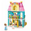 Sluban Village Princess Friends Pizza Shop Restaurant Building Blocks Kit Bricks Classic Model Kids Girl Toys For Children Gift