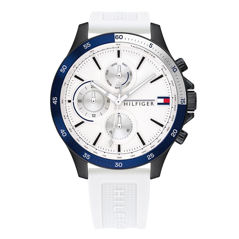 [Tommy Hilfiger] Watch 1791723 Men's White [Used]