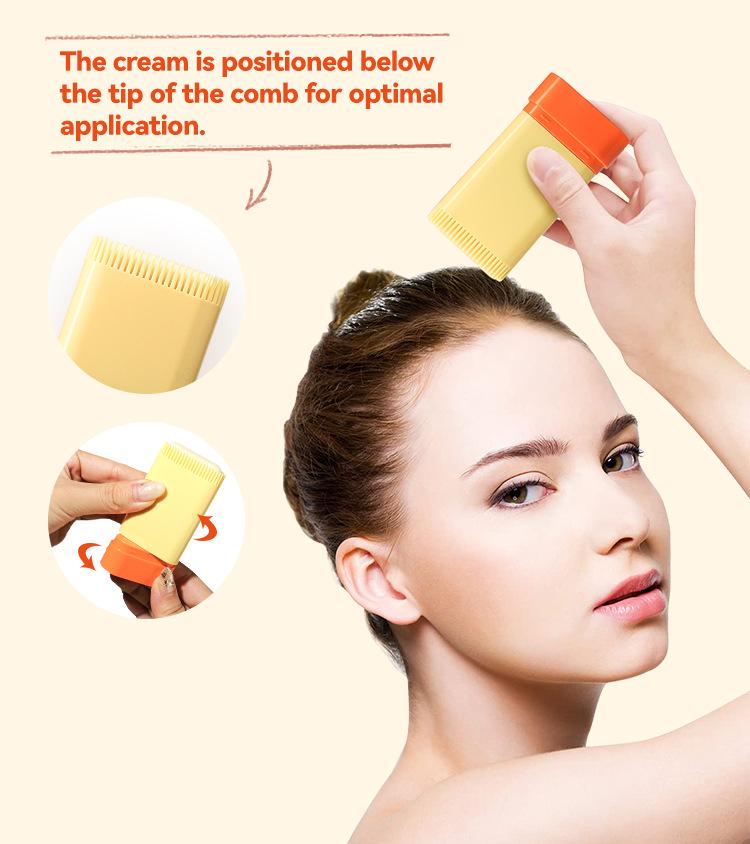Children's Flyaway Hair Wax Stick - 20g, Anti-Frizz Styling & Taming Cream, Large Capacity