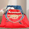 1pc Digital Print Nap Blanket, Football Club Blanket for Home Use, All Season Warmth, Christmas and Valentine's Day Gift Blanket