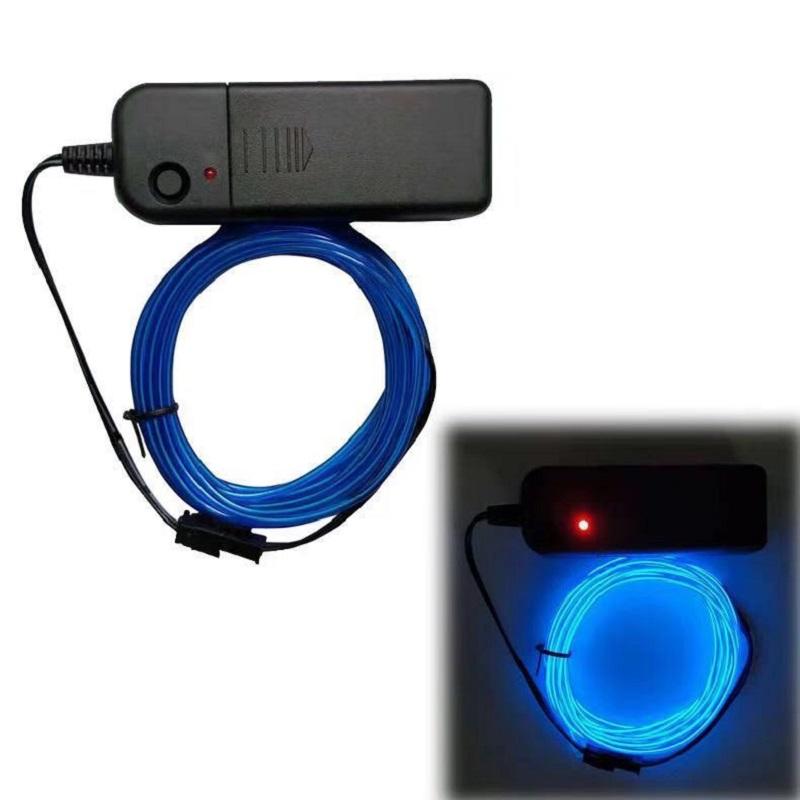 DC 12V Neon EL-Draht Stromtreiber USB-Controller für 1-10M LED EL-Draht Licht Wechselrichter Netzteil Adapter Flexibler Neon-Draht Treiber