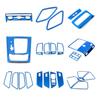 For Skoda Karoq 2017- Car Interior Central Console Part Refit Trim Stainless Steel Accessories Decoration Modify