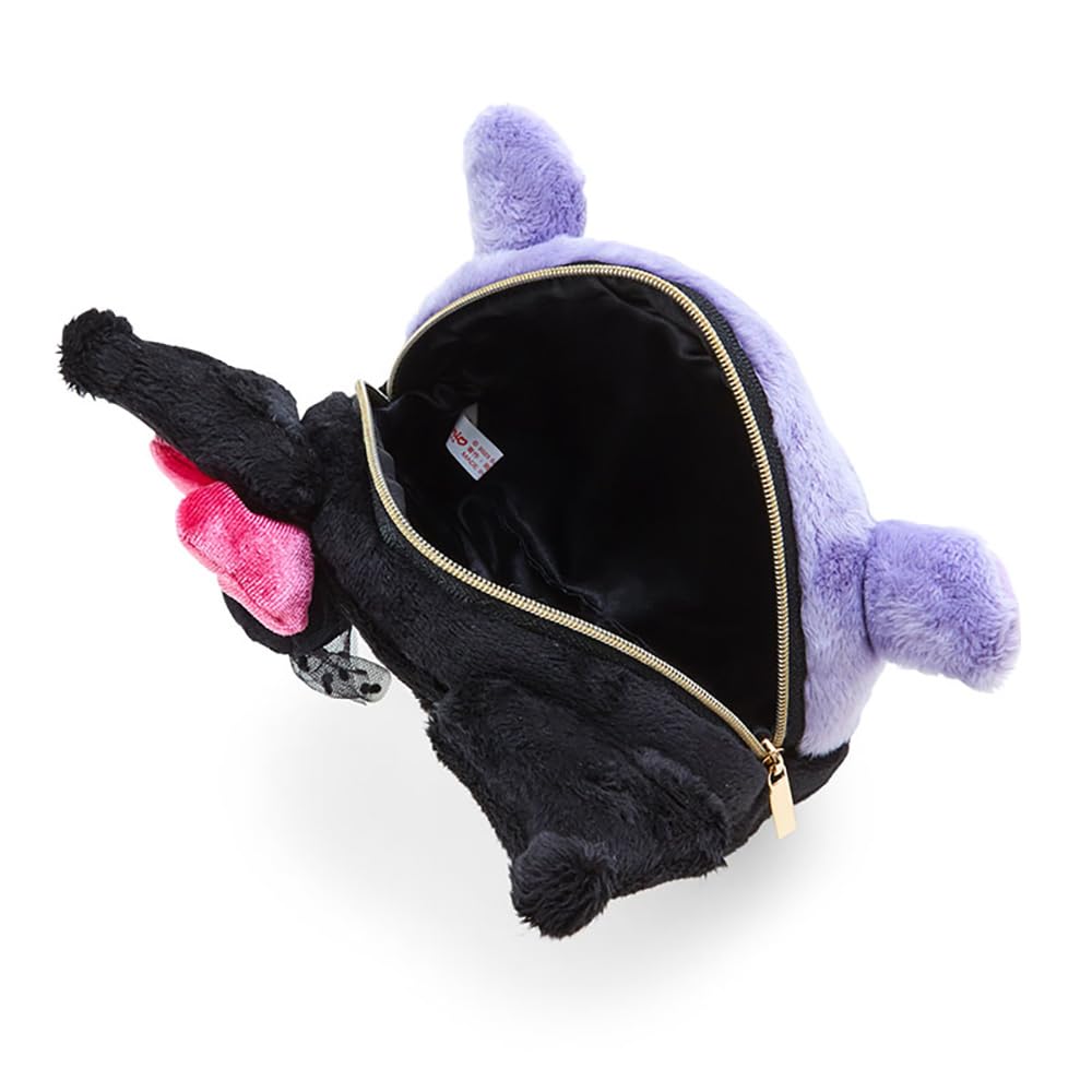 Sanrio Kuromi Baku Boa Pouch Fantasy 133884 & Face-Shaped (Kuromi Princess)