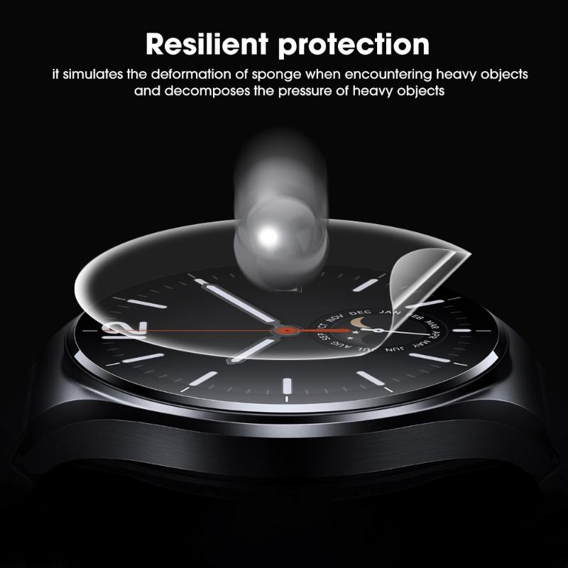 5-1Pcs Hydrogel Films for Xiaomi Watch S1 Active SmartWatch Screen Protector HD Anti-scratch Protective Film for Mi Watch S1 Pro