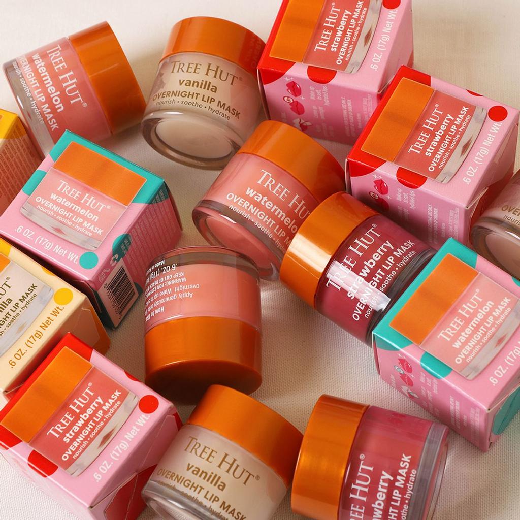 Tree Hut Overnight Lip Mask Strawberry 17g