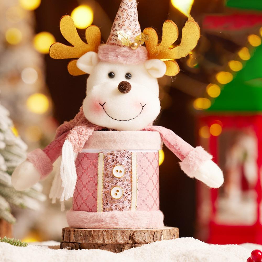 Elk Deer Christmas Gift Box Santa Claus Merry Christmas Decorations  Party Favors