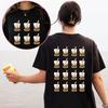 Bubble Tea Boba Print Casual Tee Top Short Sleeve Shirt Lady Clothes Fashion Tshirt Summer Female T Women Lovely Graphic T-shirt