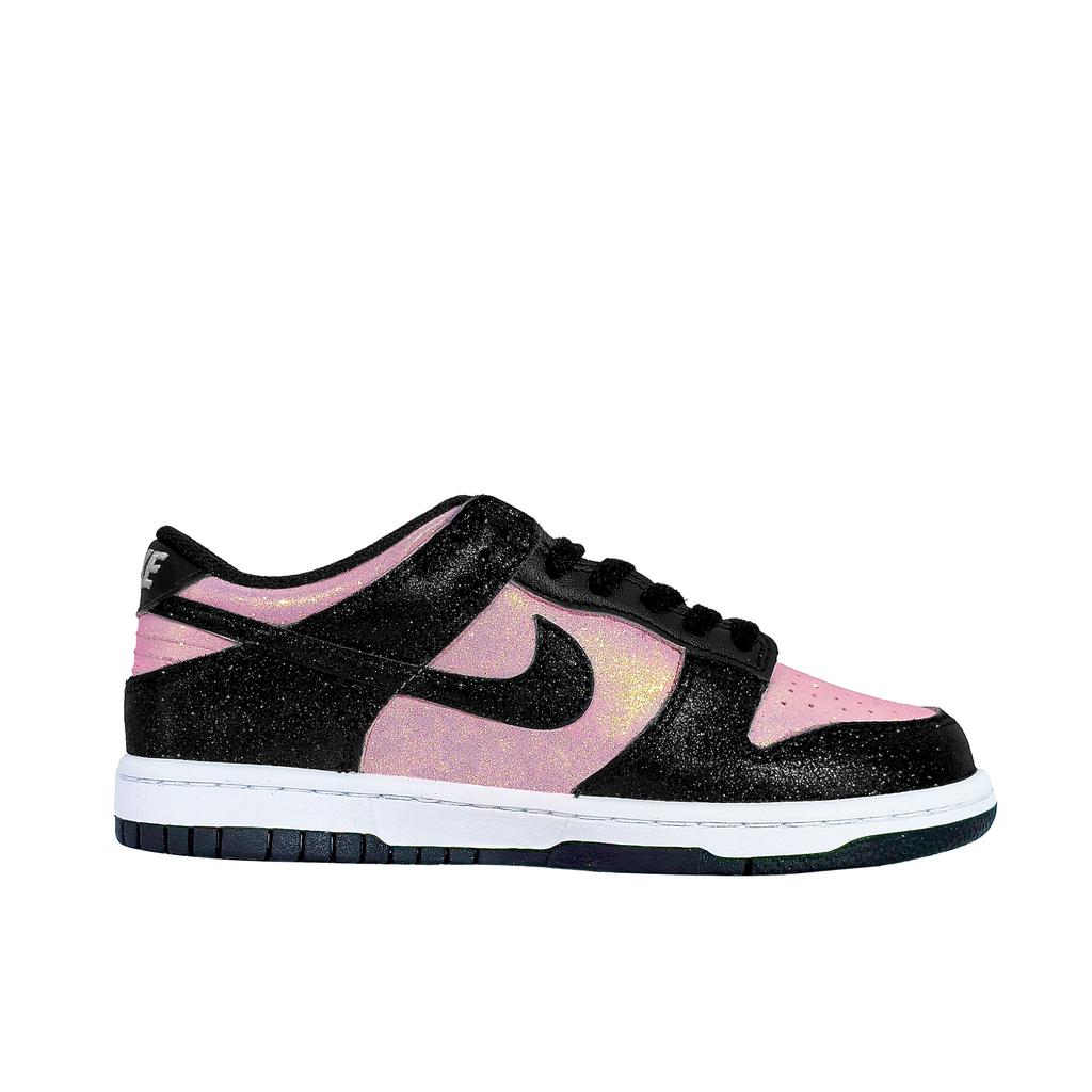 Nike Dunk Leichte Niedrige Skateboard-Schuhe Unisex Schwarz Rosa HF5441-100(Team133-)