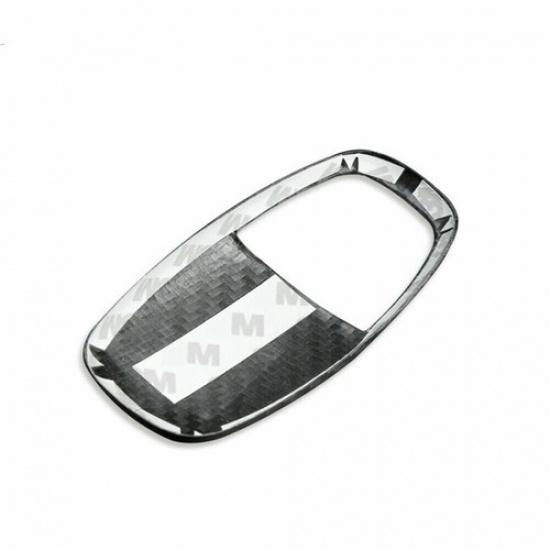 Carbon Fiber Gear Shift Knob Cover Fit for Dodge Challenger Charger 2015-20