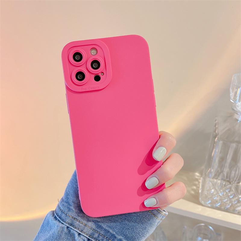 

Чехол для iPhone 11-14 с рисунком Яблочный глаз , Розово-красный, Мягкий, Дизайн для трансграничной торговли iPhone 13 Pro