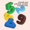 Non-Toxic Montessori Counting Stacking And Mathematical Sorting Game Digital Block Puzzle Cognitive Educational Toy Gift For Toddlers