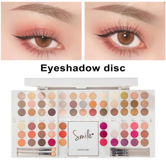 

Yousheng Stage Makeup Eyeshadow Palette 69 Color Create Desired Look Multi-Color Eyeshadow Box with Mirror Cosmetics